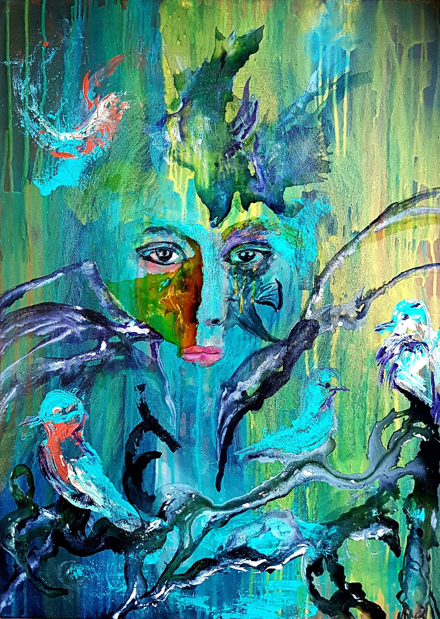 Prélude de la goutte d'eau