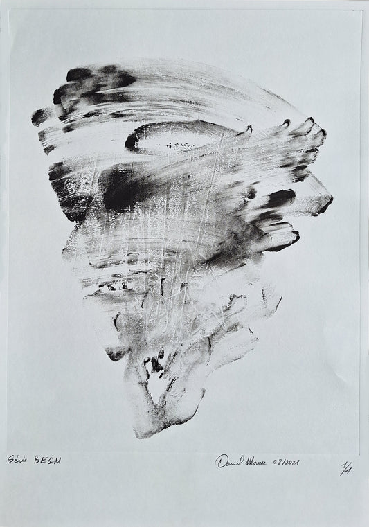 Sans titre X - Série : Effacement de la trace