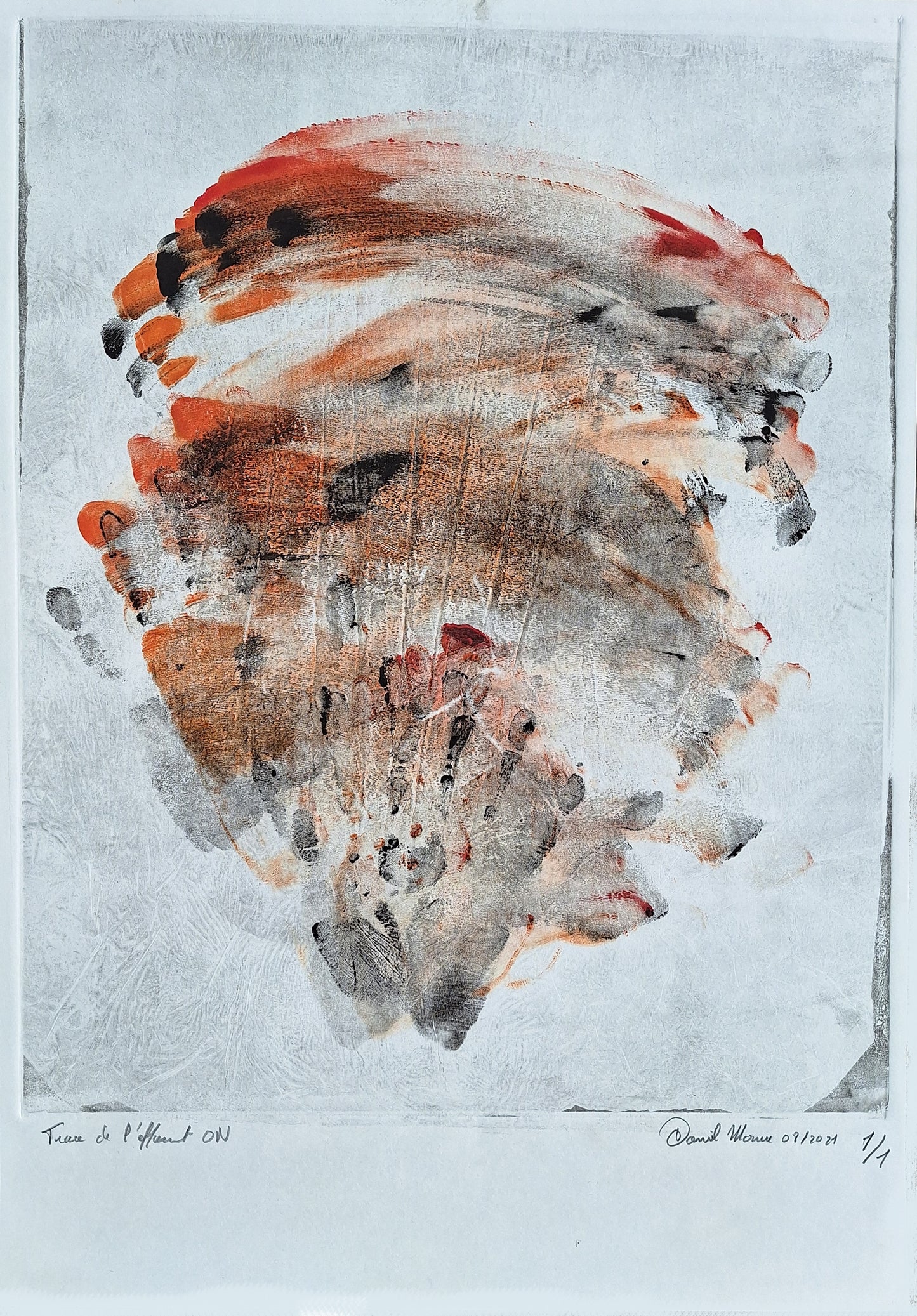 Untitled V - Series: Effacement de la trace